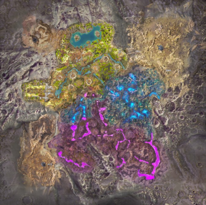 Aberration map