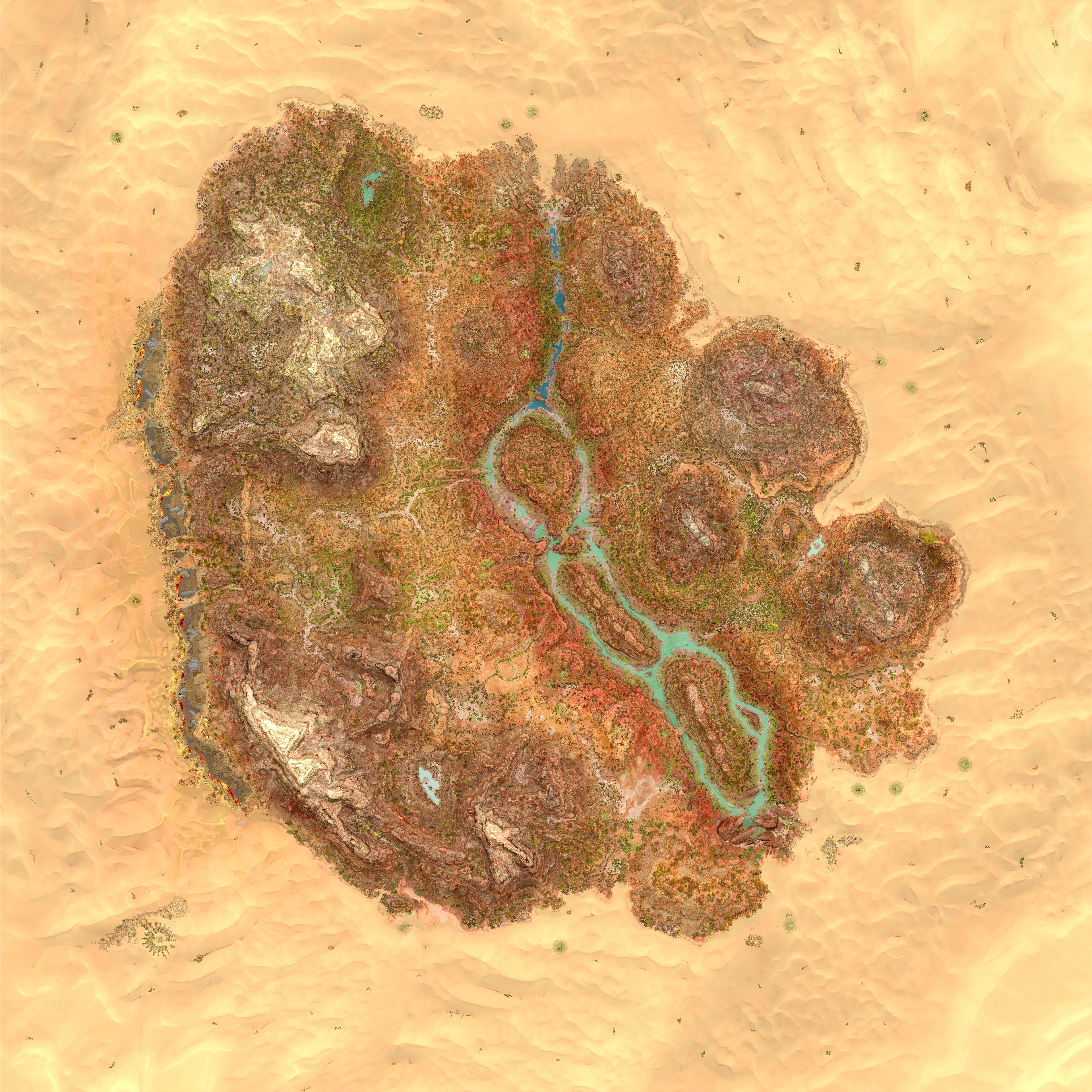 Scorched Earth map