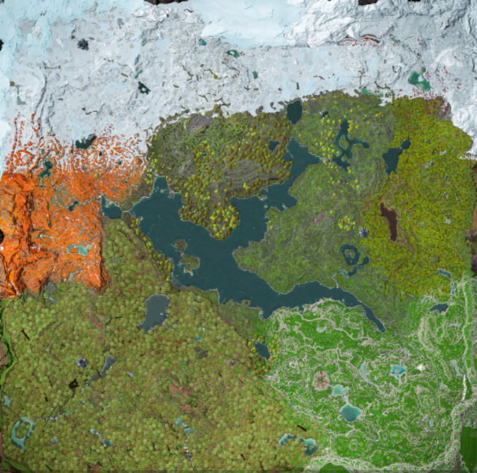 Valguero map